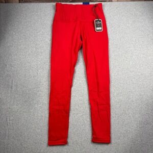 Alexo Athletica‎ Leggings Womens Medium Red Concealed Carry Springfield NEW
